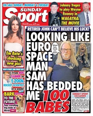 The Sunday Sport May 21 2022