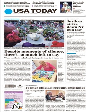 USA Today - June 24 2022