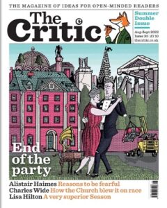 The Critic August-September 2022