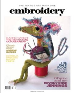 Embroidery Magazine September-October 2022