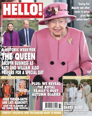 Hello Magazine UK 12 September 2022